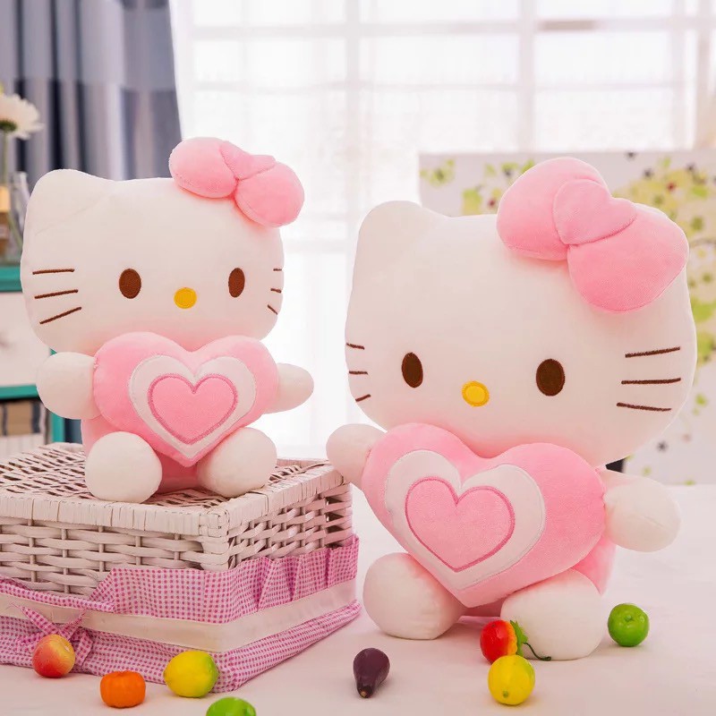 Gối Ôm Hình Hello Kitty Xinh Xắn Êm Ái