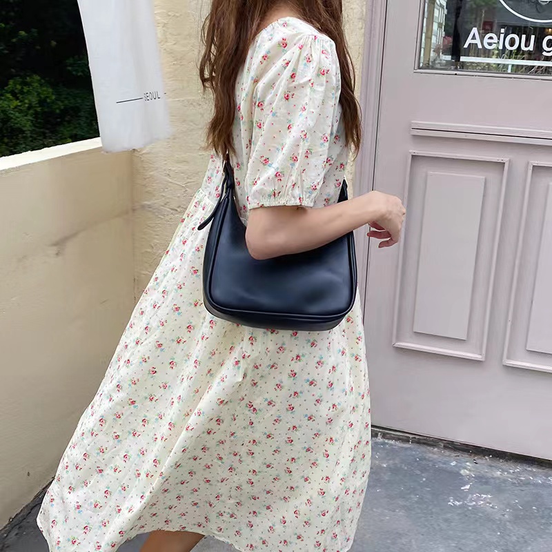 &lt; Túi Xách Nữ &gt; Túi Đeo Chéo Cỡ Lớn Phong Cách Retro Đơn Giản Dễ Phối Đồ