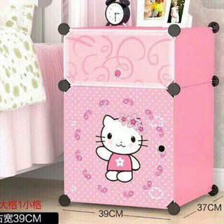 TỦ GHÉP MINI 2 Ô ĐỂ ĐẦU GIƯỜNG