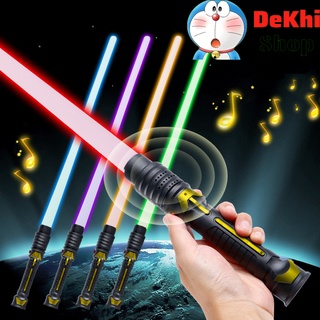 Đồ chơi kiếm nhựa Katana - Đồ chơi kiếm katana nhựa có đèn và âm thanh có tặng kèm pin thương hiệu Dekhishop