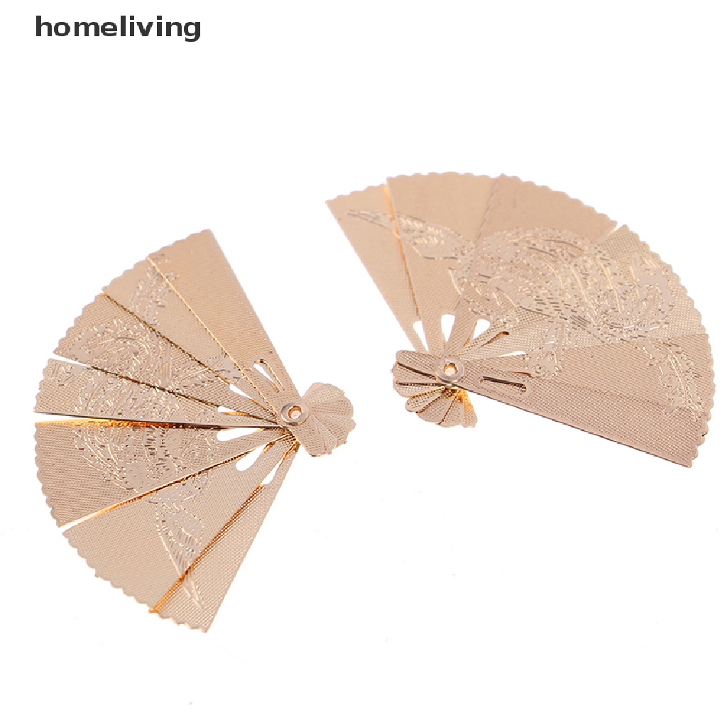 Quạt Kim Loại Mini Tỉ Lệ 1: 12 Trang Trí Nhà Búp Bê