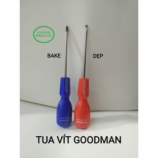 Tua vít Goodman bake / dẹp nhiều kích thước
