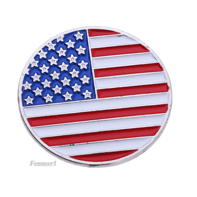 Phụ Kiện Đánh Dấu Vị Trí Bóng Golf Chuyên Nghiệp Bằng Hợp Kim 2.4cm Hiệu Fenteer1