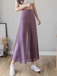 (Order) Quần voan hai tà váy