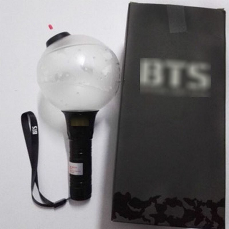 (Kèm pin) Lightstick BTS bomb ver 3 đèn cổ vũ idol kết nối được bluetooth đổi màu theo app unoff