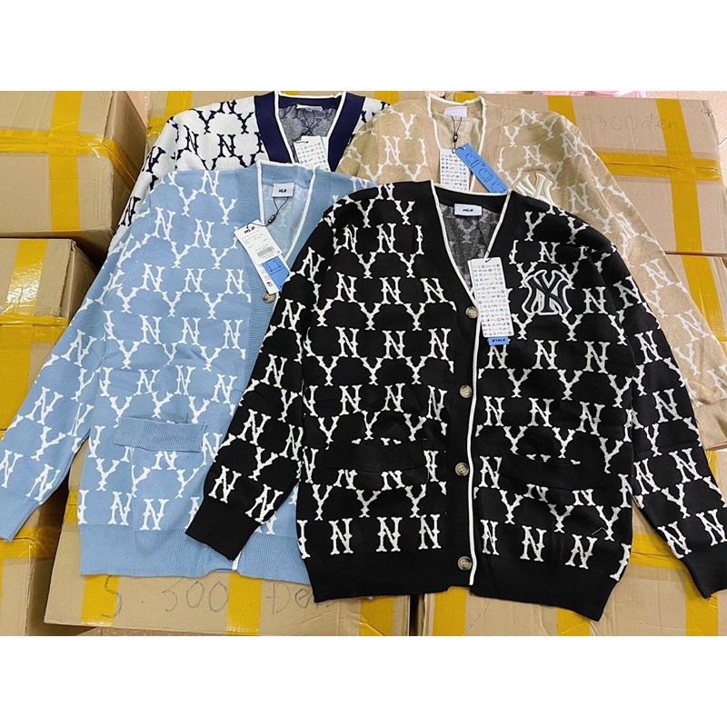 Áo Cardigan M L B auth tuồn full tem