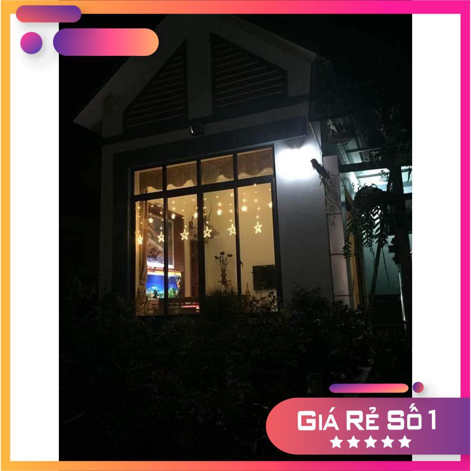 Đèn nháy thả mành dạng hình ngôi sao trang trí noel,năm mới và trang trí cây thông noel thêm lung linh.