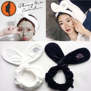 Băng đô rửa mặt tai mèo dễ thương