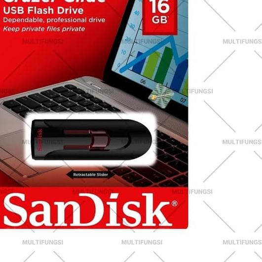 Linh Kiện Điện Tử Sandisk 16gb Cruzer Glide Cz600 Usb 3.0 / 16 Gb Tm