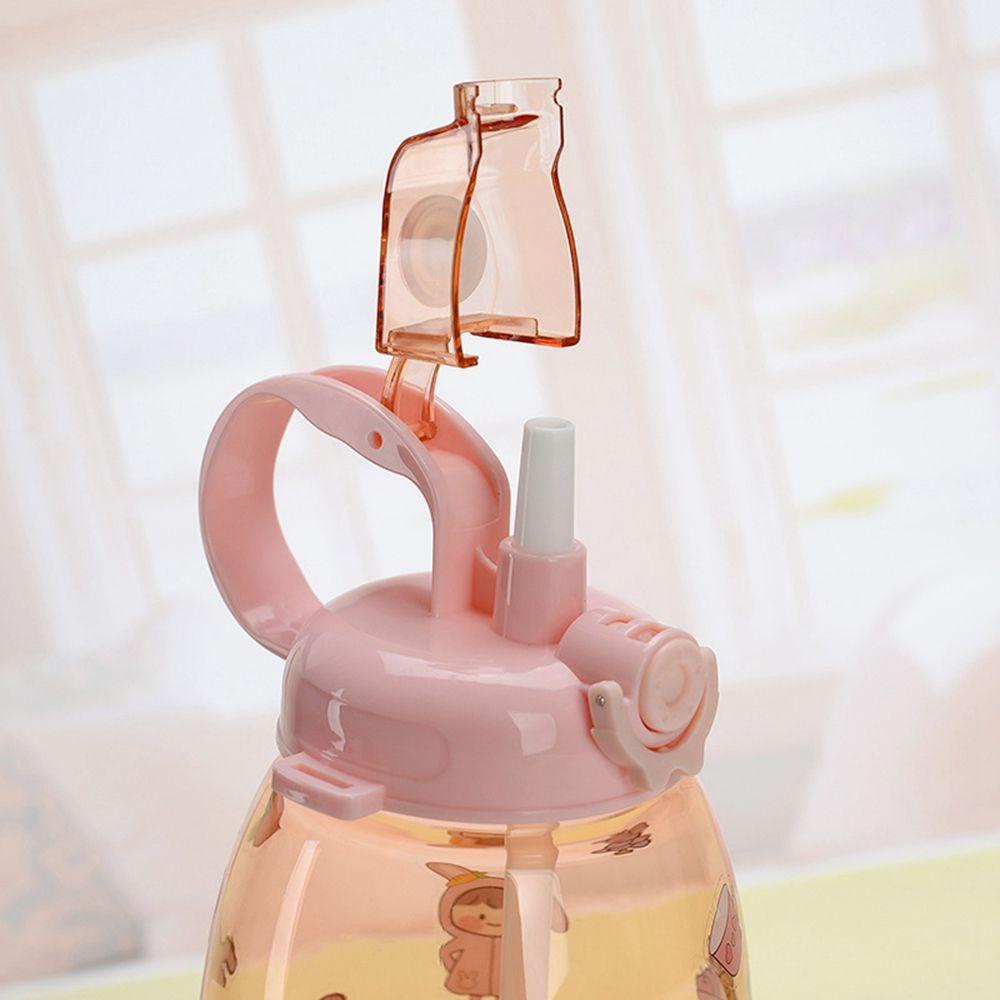 Bình Nước Thể Thao Bằng Nhựa 1300ml Kèm Ống Hút Tiện Dụng