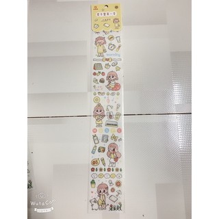 Sticker dài 1 tờ cute