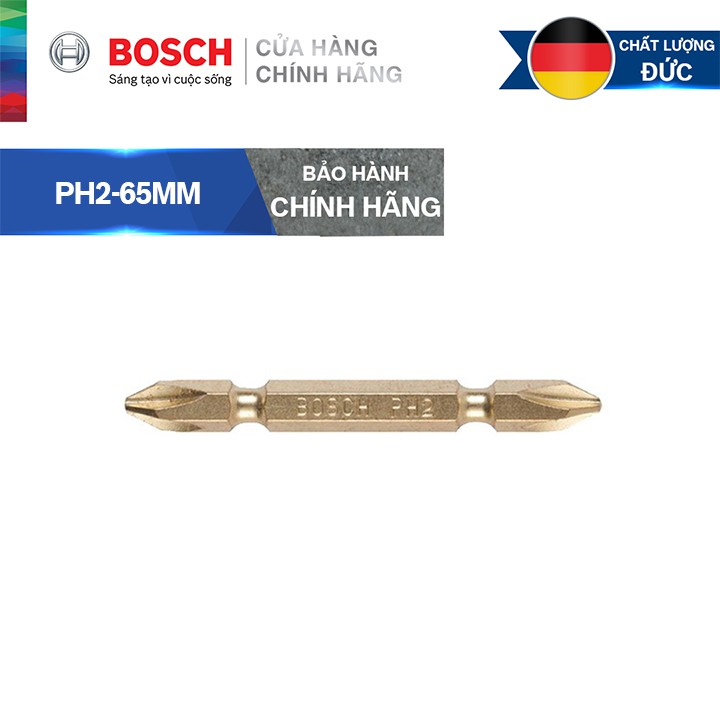 Bosch Đầu vặn vít ngắn Bosch (PH2-65mm)