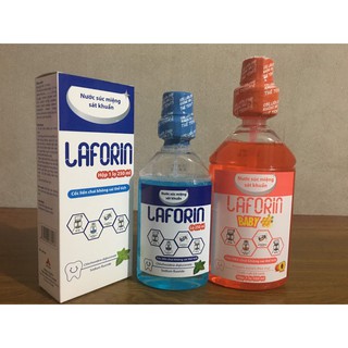 LAFORIN- NƯỚC SÚC MIỆNG CHO NGƯỜI LỚN