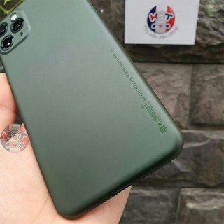 [XANH RÊU] Ốp lưng Memumi cho iPhone 11 Pro 5.8"/ iPhone 11 6.1"/ iPhone 11 Pro Max 6.5" chính hãng