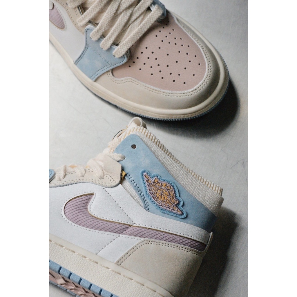 Giày Air Jordan cổ cao High Zoom Pink Oxford DQ5092-651