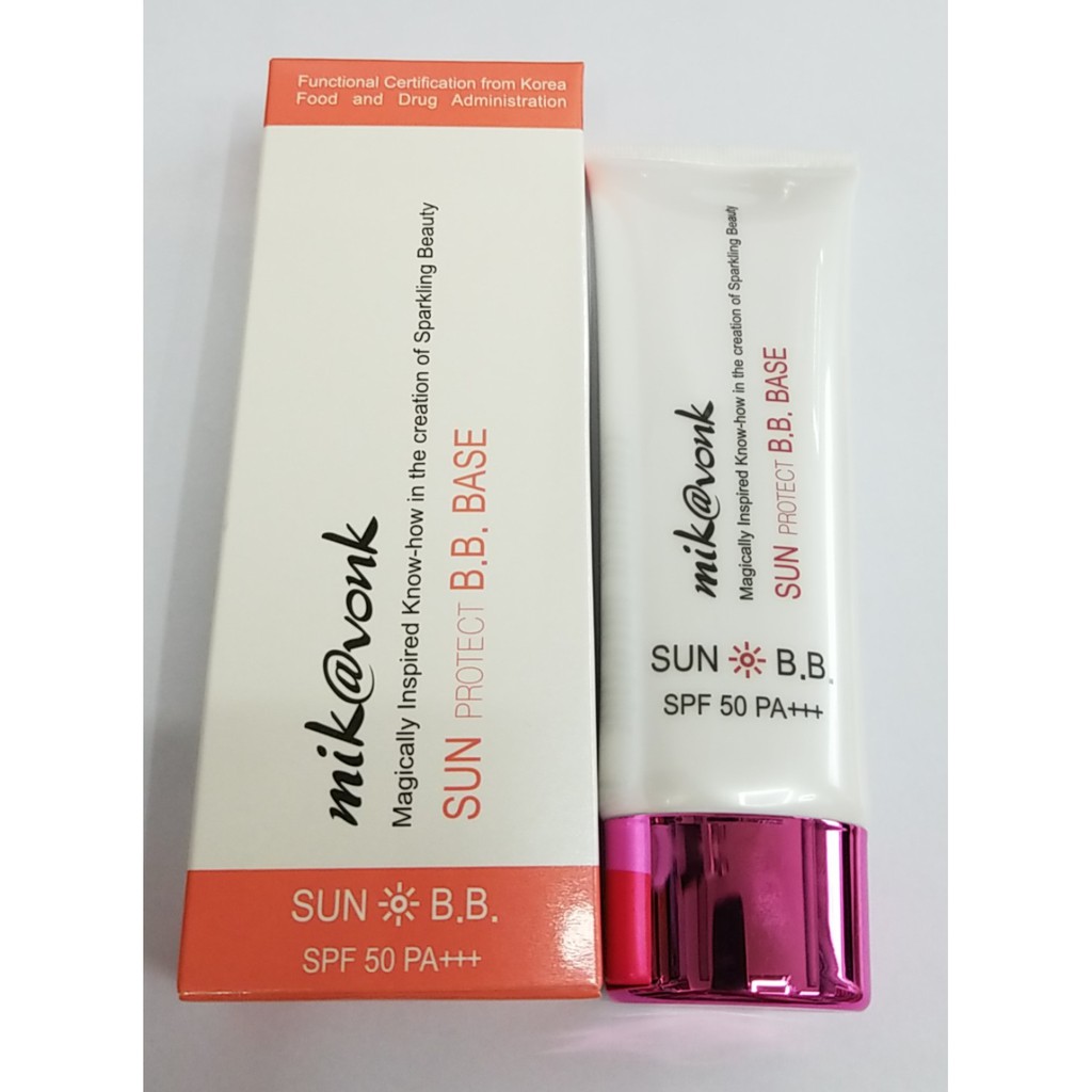 Kem chống nắng Mik@Vonk Sun Protect B.B.Base SPF50 PA+++