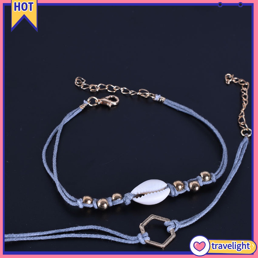 (Travelight) Set 5 vòng tay thiết kế đa dạng thời trang cho nữ K2