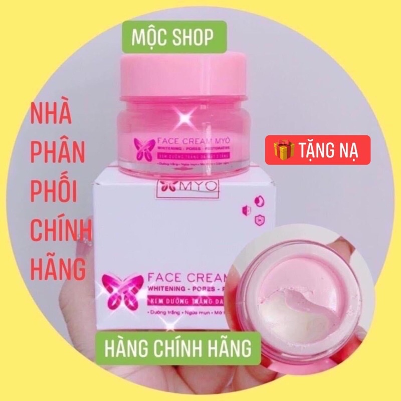 KEM FACE 2 TẦNG MYÔ (dưỡng trắng phục hồi da)