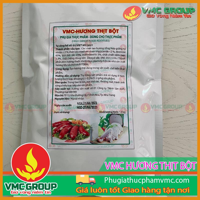 Hương thịt heo dạng bột VMC