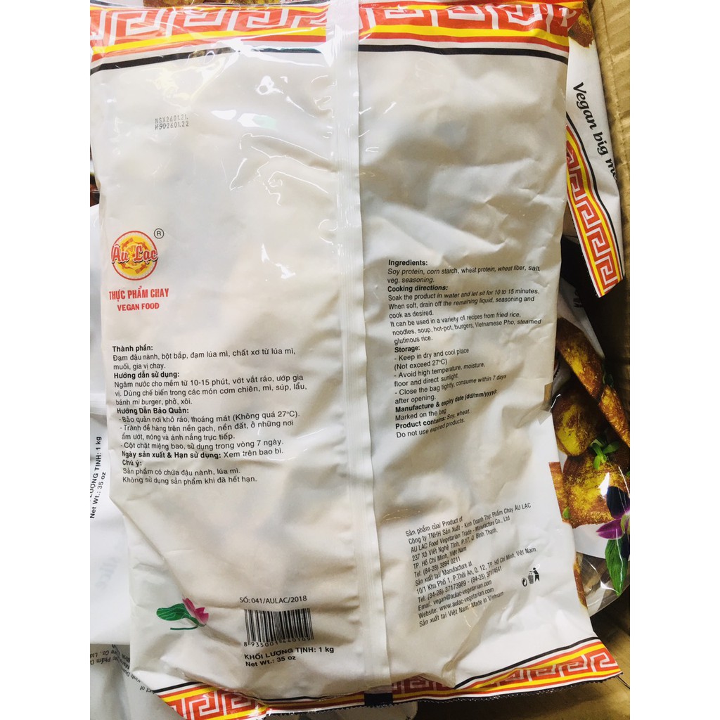 Sườn Non Chay Âu Lạc 1kg