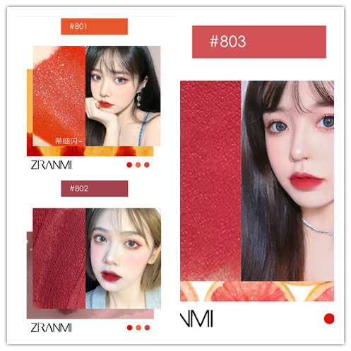 Son kem WANKA phối vỏ in hình thỏ dễ thương màu sắc lâu trôi hợp thời trang | BigBuy360 - bigbuy360.vn