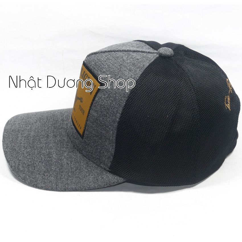 Nón Kết Ông Địa TRUE - Mũ Lưỡi Trai Địa Phối Lưới Cho Người Chơi Hệ Đẳng Cấp Yêu Thích Nón Xịn.