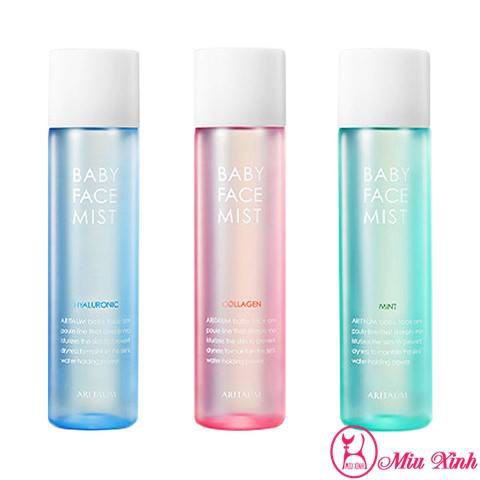 [ARITAUM] Baby Face Mist (Xịt khoáng các loại)