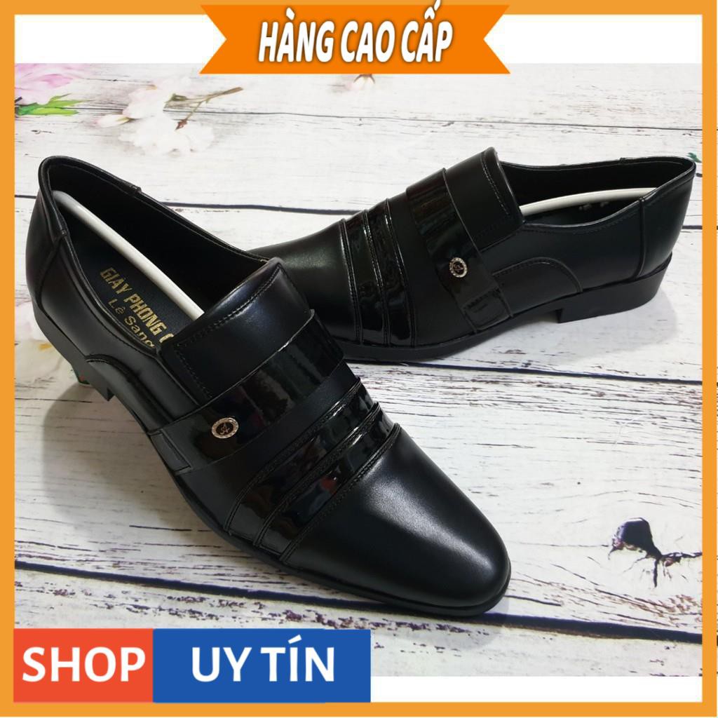 Giày Tây Nam Thiết Kế Đế Cao Lịch Lãm Sang Trọng | BigBuy360 - bigbuy360.vn