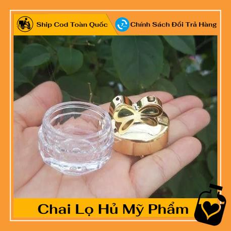 [TOP GIÁ RẺ] Hũ chiết mỹ phẩm nơ 5g đựng kem ,Xưởng Chai Lọ