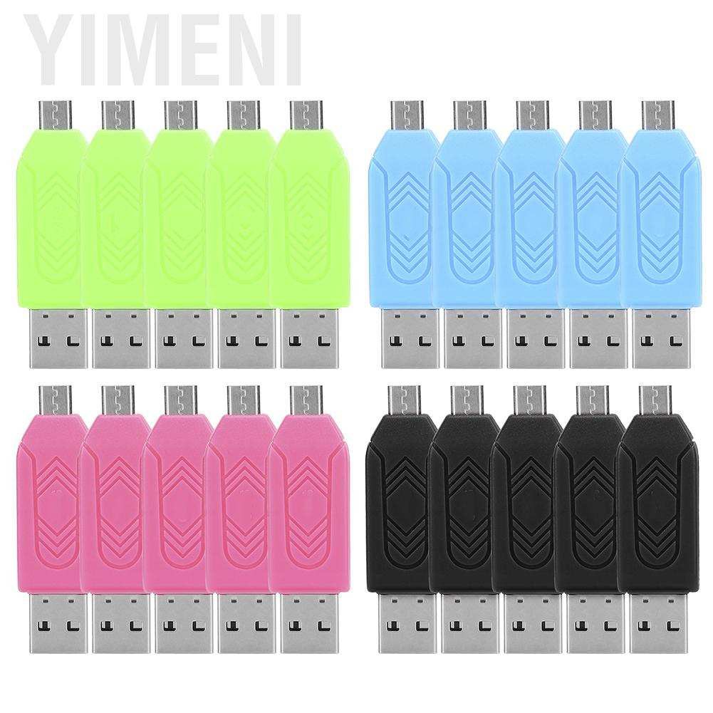 Set 5 Đầu Đọc Thẻ Nhớ Usb 2.0 Otg Cho Máy Tính | BigBuy360 - bigbuy360.vn