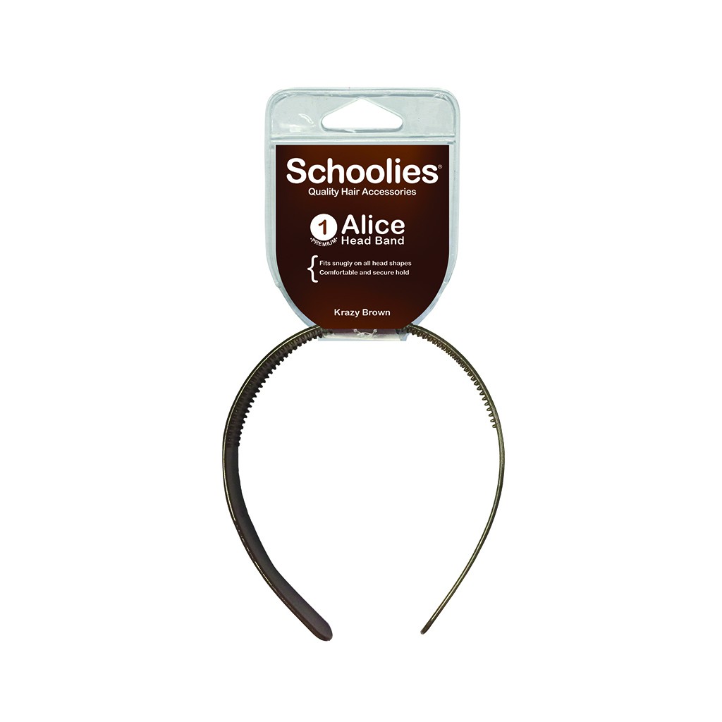 Cài tóc bản nhựa lớn Alice Schoolies xanh dương đậm, xanh dương, đỏ đô, xanh lá đậm, vàng, nâu đậm, đen, đỏ