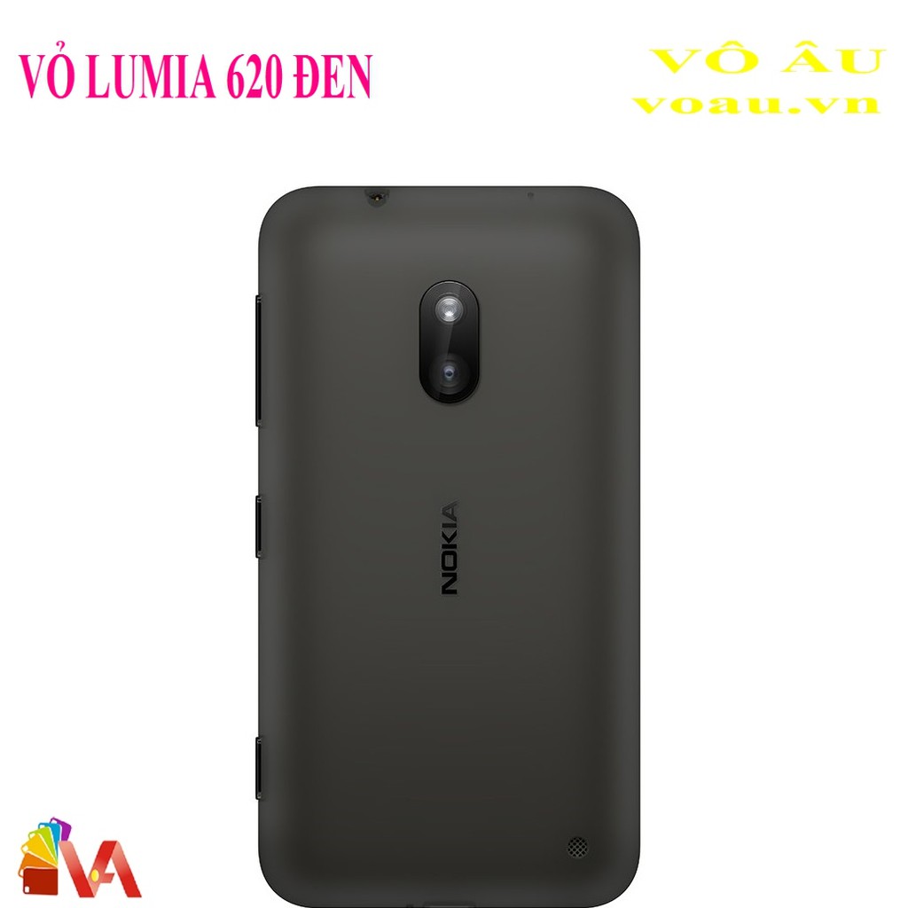NẮP LƯNG LUMIA 620 MÀU ĐEN