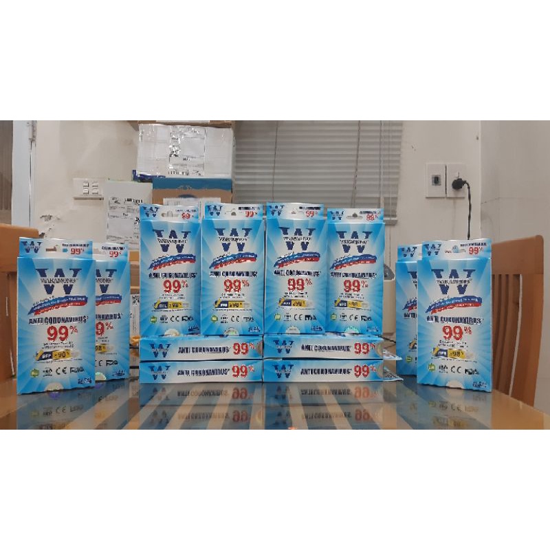 KHẨU TRANG Y TẾ WAKAMONO (4 LỚP, HỘP 10 CÁI) - TIÊU CHUẨN EU, MỸ | BigBuy360 - bigbuy360.vn