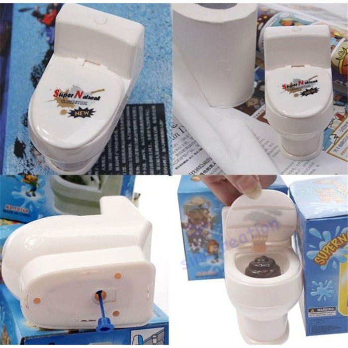 Bồn Cầu Phun Nước - Toilet Toys