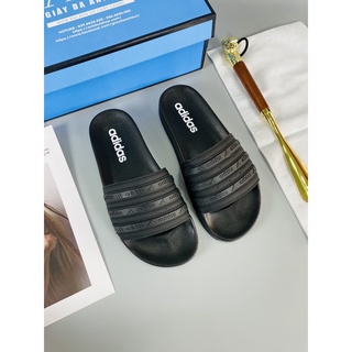 Dép 𝑨𝒅𝒊𝒂𝒔 bánh mì đen - dép full box êm đẹp rạng ngời