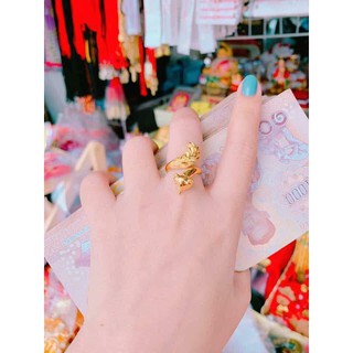 NHẪN HỒ LY MẠ VÀNG