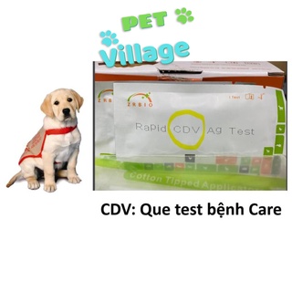 (1 que) Test bệnh parvo chó que thử bệnh pravo chó