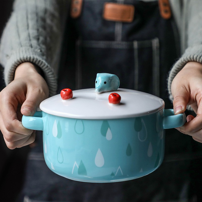 Bộ sưu tập tô sứ ăn mì ngộ nghĩnh