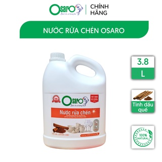 Nước rửa chén Osaro hữu cơ sinh học hương thơm nhẹ nhàng khả năng làm sạch