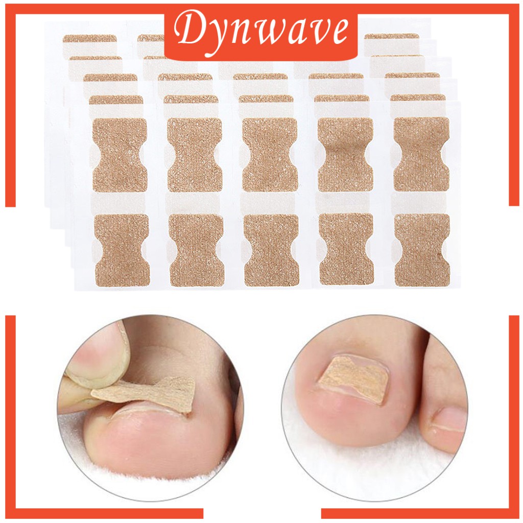 Set 50 Miếng Dán Chỉnh Sửa Móng Chân Trong Suốt