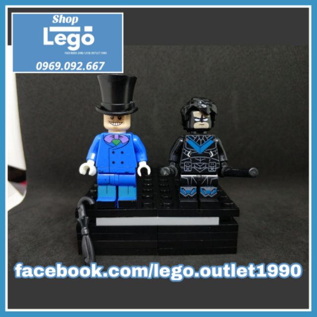 Xếp hình Harley Quinn Gotham thành phố tội lỗi DCcomics Lego Minifigures POGO pg8103