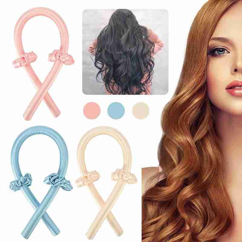 Salorie New Fashion Heatless Curling Rod Headband Lazy Curler Set Make Hair Soft And Shiny Hairstyle Tools Tik Tok Hot Sale