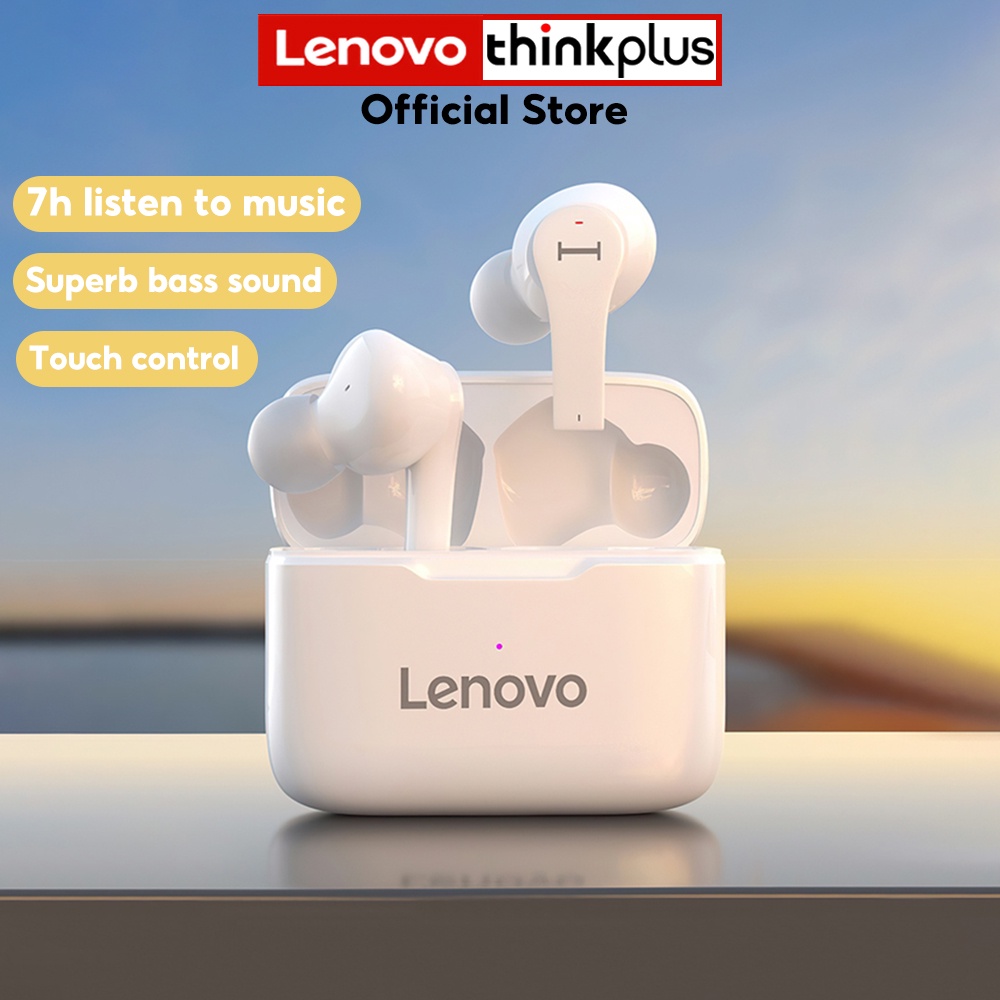 Tai nghe nhét tai không dây bluetooth Lenovo QT82 TWS 2022 giảm tiếng ồn thời trang