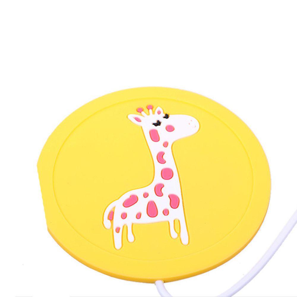 Đế Hâm Nóng Cốc Trà / Cà Phê 24 Ngăn Bằng Silicone USB Tiện Lợi