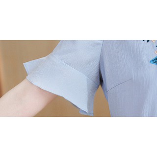 Đầm bầu dáng baby doll cao cấp
