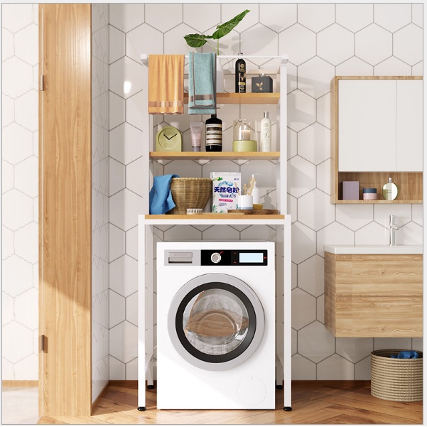 (Có Hỏa Tốc SG) Kệ Máy Giặt Kệ Bồn Cầu Cho Nhà Tắm, Hành Lang Gọn Gàng