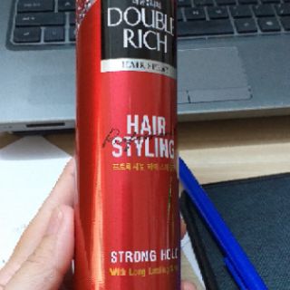 DOUBLE RICH mousse bọt tạo kiểu tóc SOFT HOLD 150ml (MẪU MỚI)