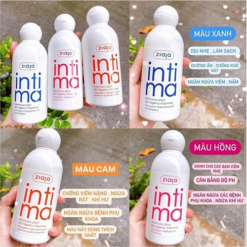 Dung dịch vệ sinh phụ nữ Intima Ziaja 200ml