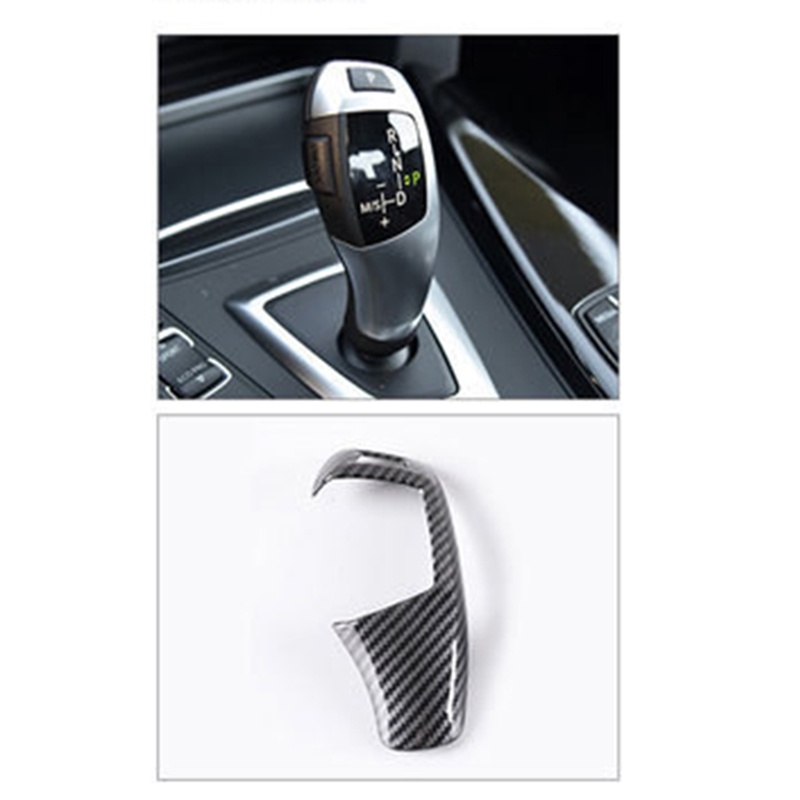 Vỏ Bọc Cần Số Xe Hơi BMW F20 F30 F31 F34 X5 F15 X6 F16 Bằng Sợi Carbon