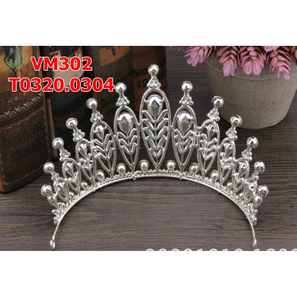 Vương miện cao pha lê dáng thái